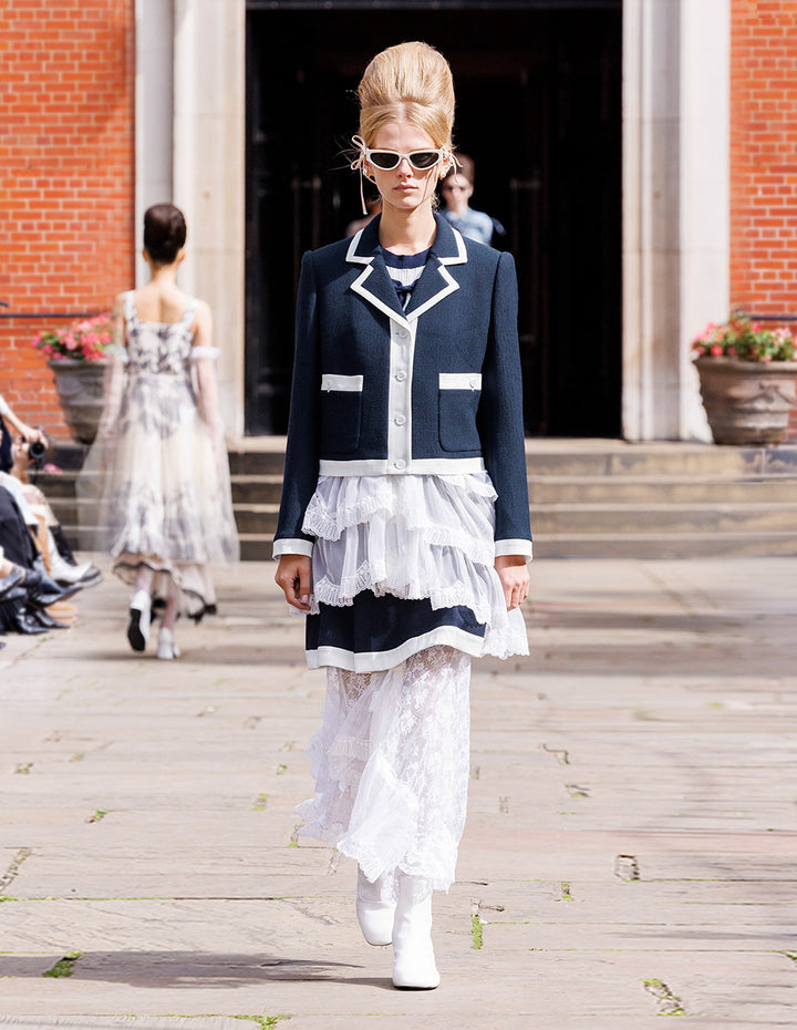 BORA AKSU High-Waist Pleated Mini Skirt