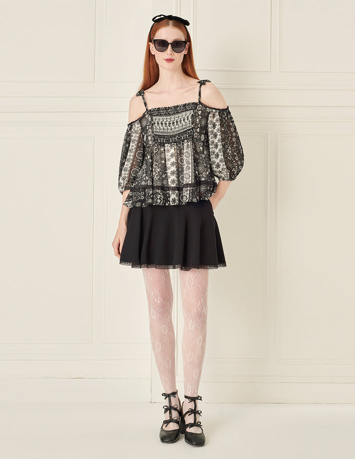 BORA AKSU V-Neck Pleated Camisole