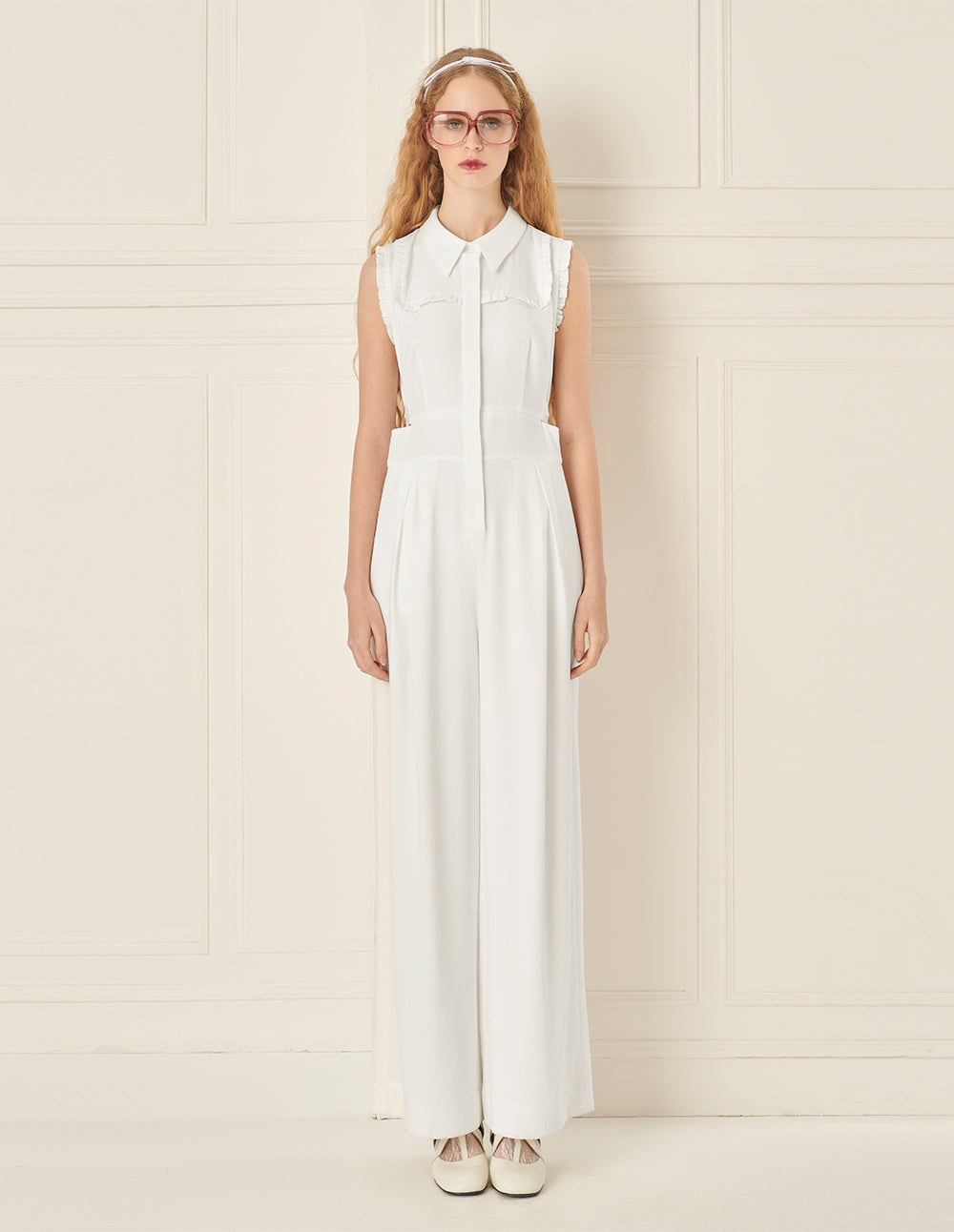BORA AKSU Sleeveless Jumpsuit With Cut-Out Waist