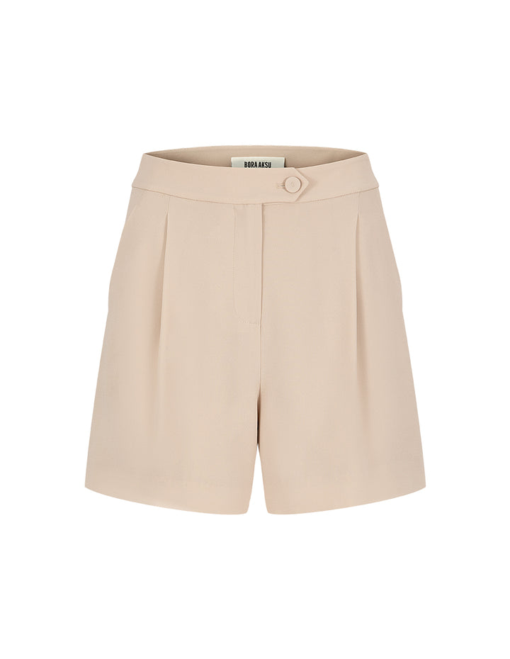 BORA AKSU Elegant Nude Pink Versatile Shorts