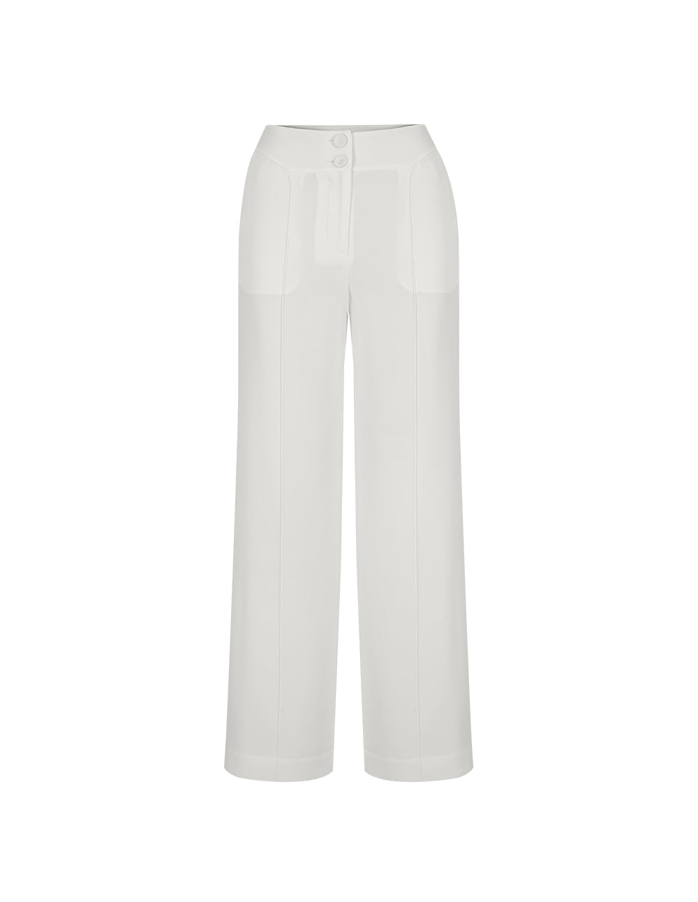 BORA AKSU Exquisitely Tailored Wide-Leg Suit Trousers