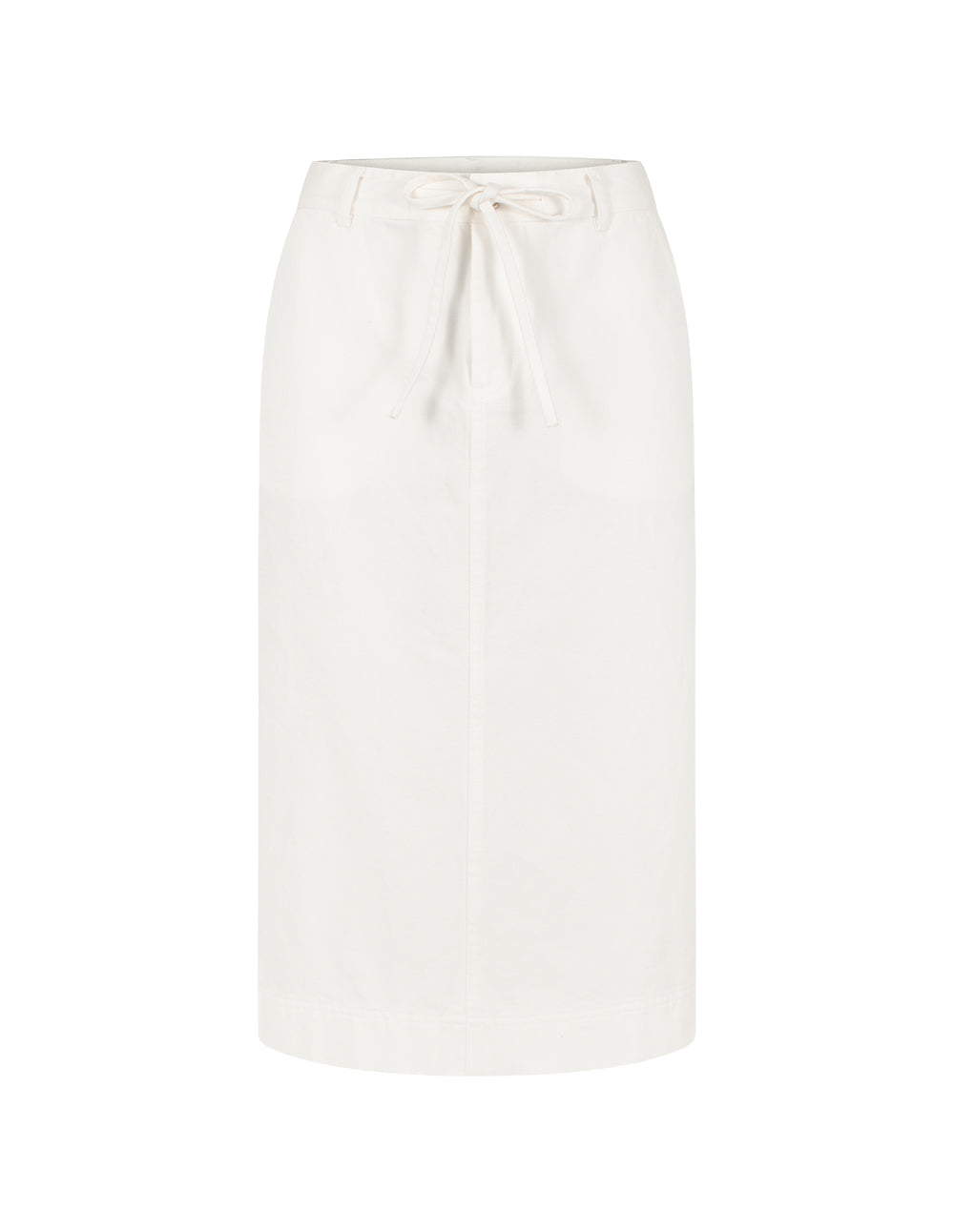 BORA AKSU Straight Knee-Length Denim Pencil Skirt