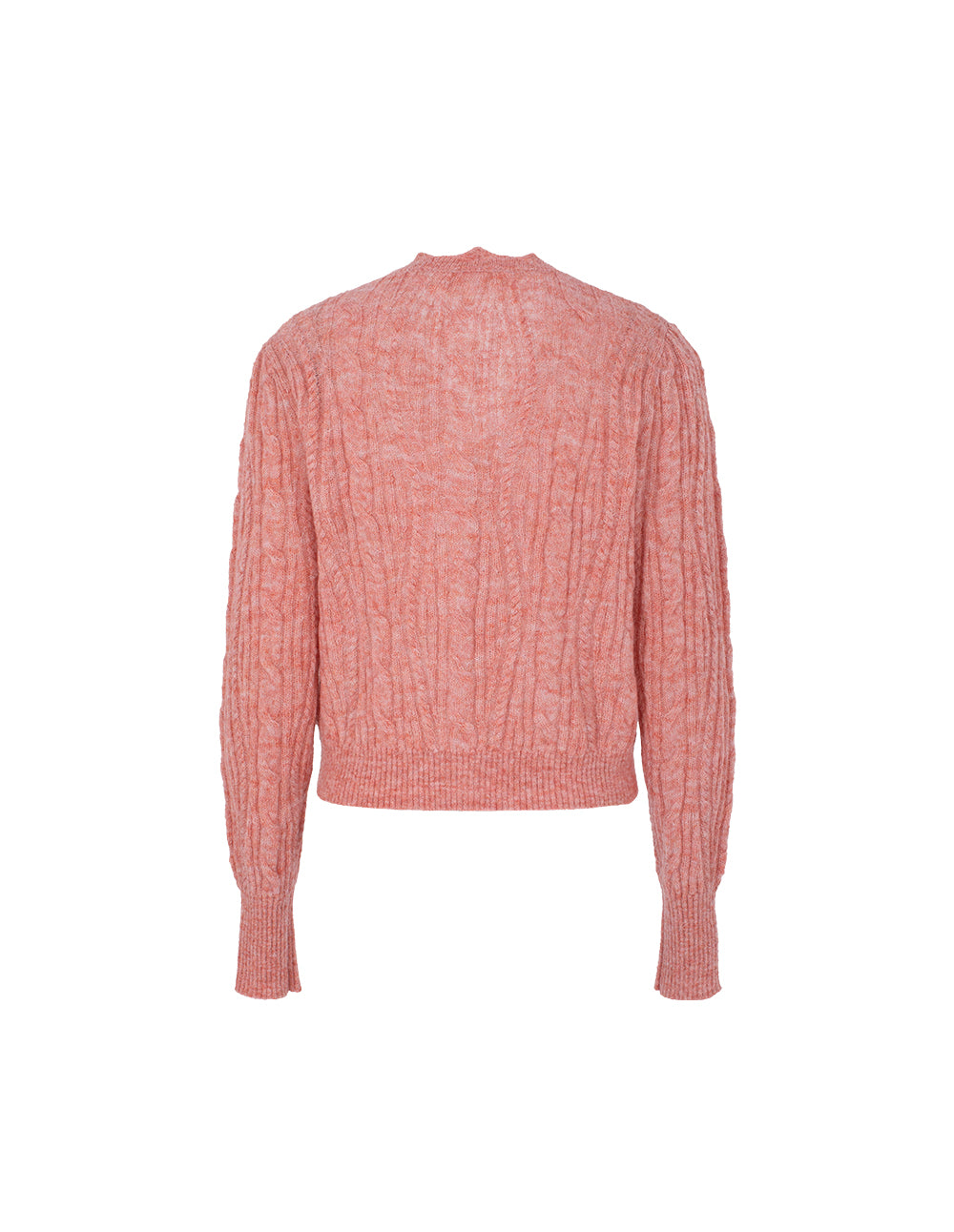 BORA AKSU V-Neck Horsehair Linen Blend Knit Cardigan