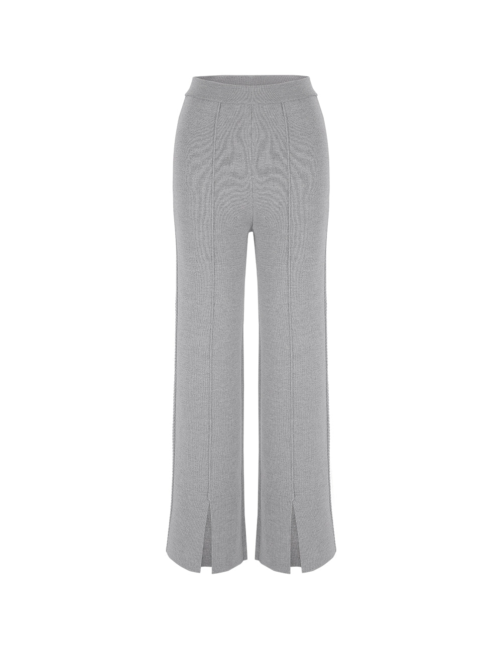 BORA AKSU Wool Wide-Leg Straight Pants