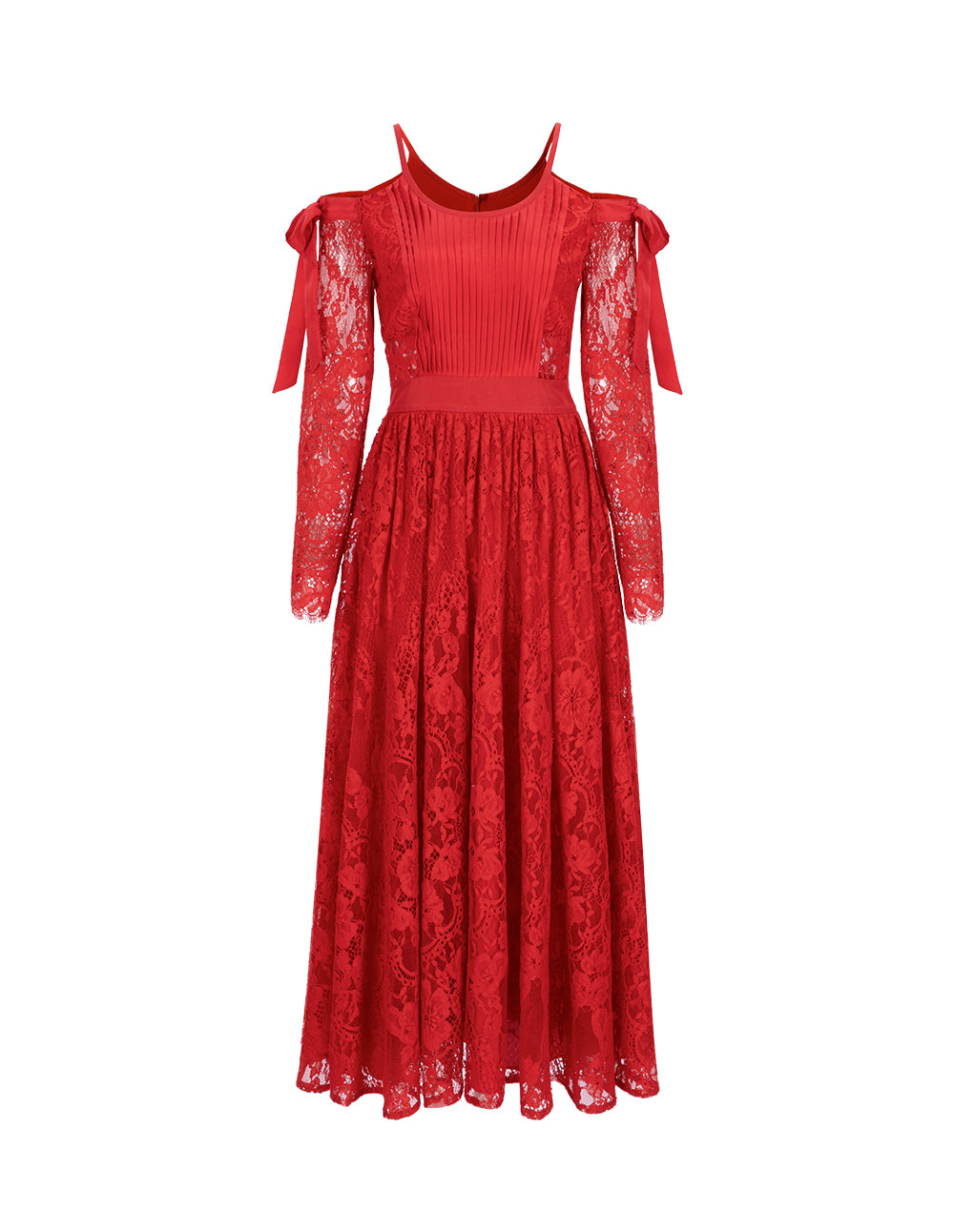 BORA AKSU Silk Lace Blend Camisole Roselle Dress