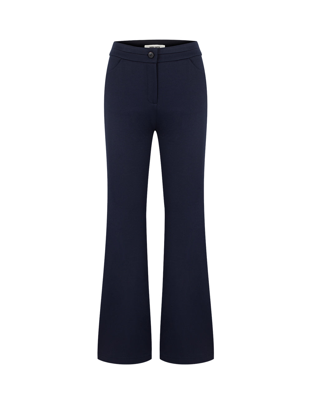 BORA AKSU Navy Blue Relaxed Fit Straight Leg Long Pants