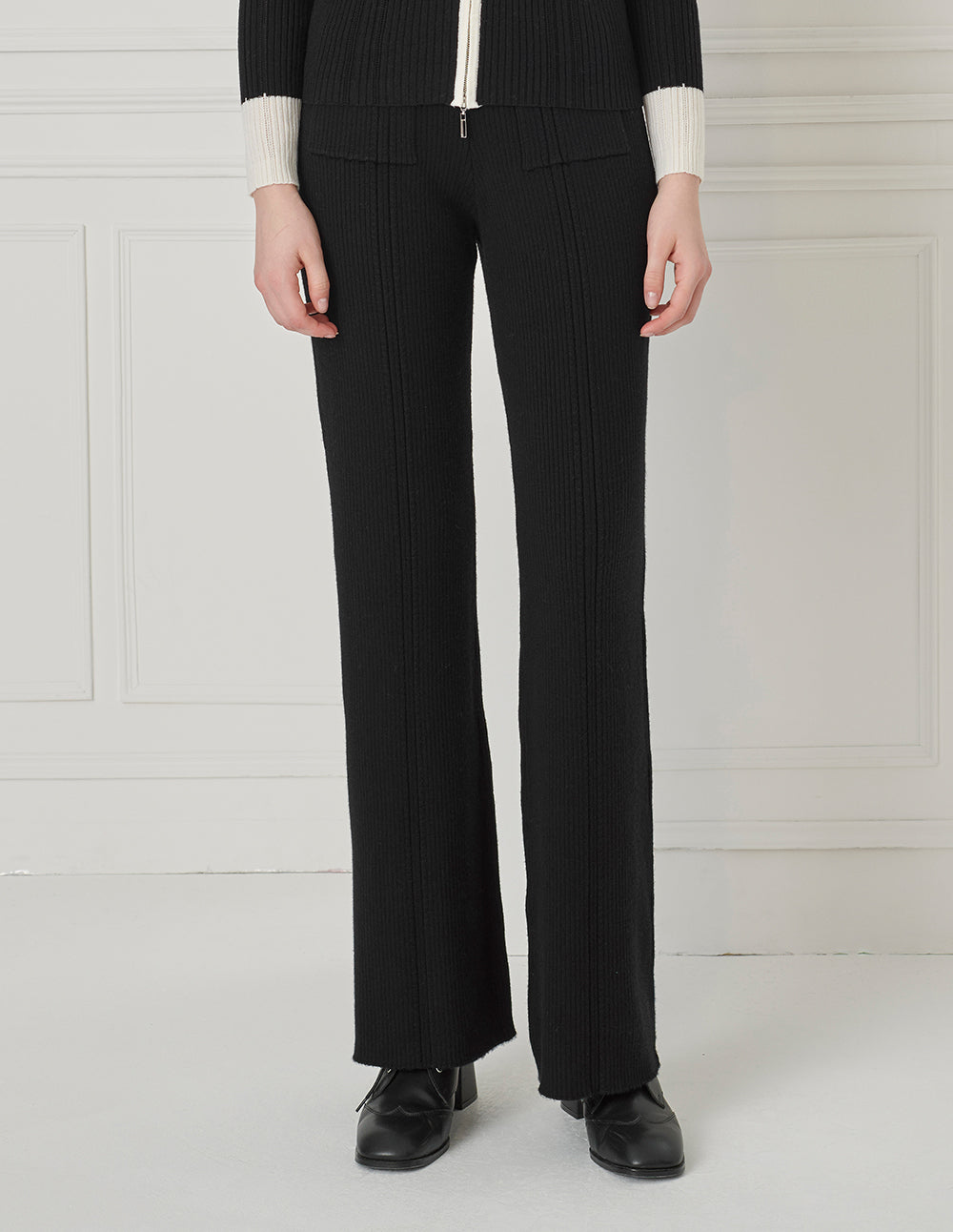 BORA AKSU Wool Flared Pants