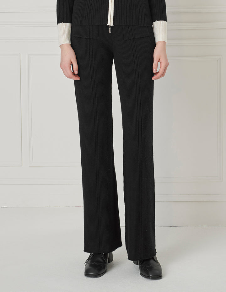 BORA AKSU Wool Flared Pants