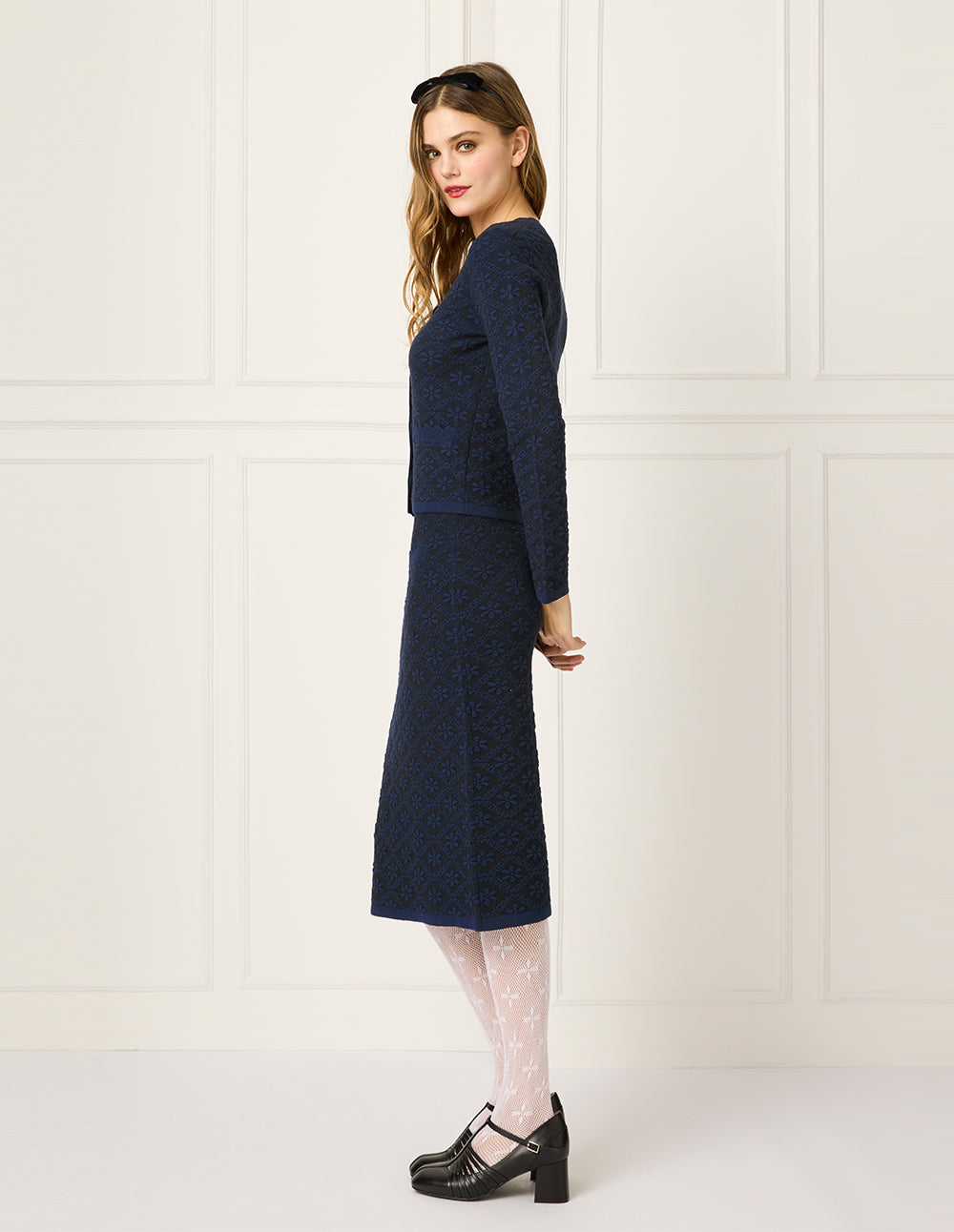 BORA AKSU Straight Slim-fit Knee-Length Skirt