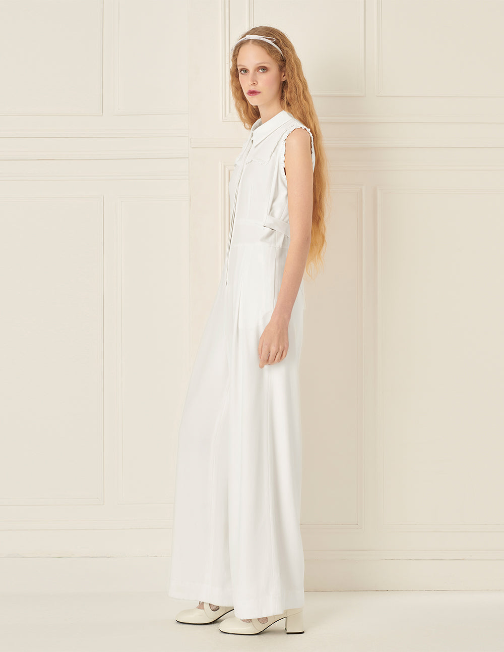 BORA AKSU Sleeveless Jumpsuit With Cut-Out Waist