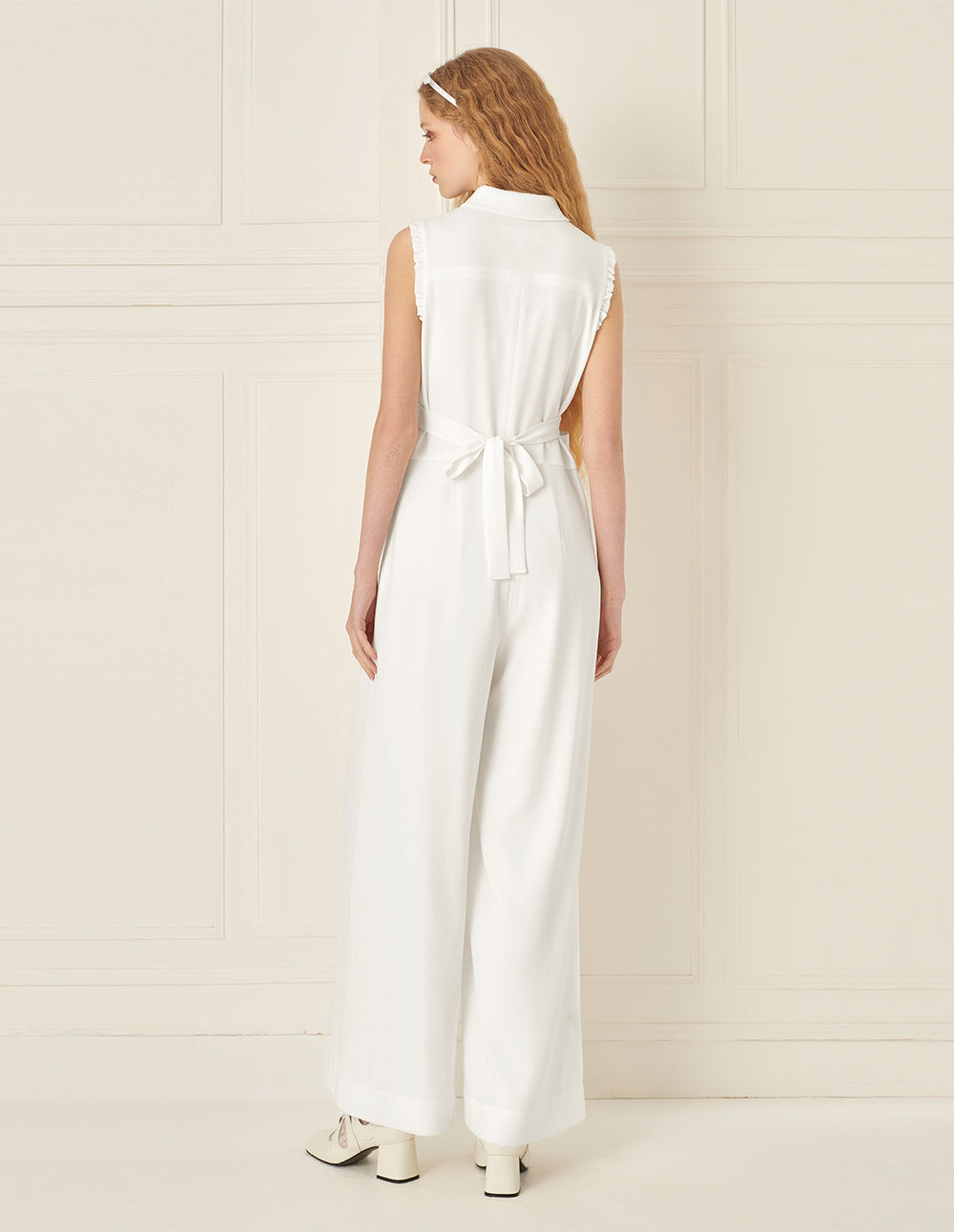 BORA AKSU Sleeveless Jumpsuit With Cut-Out Waist