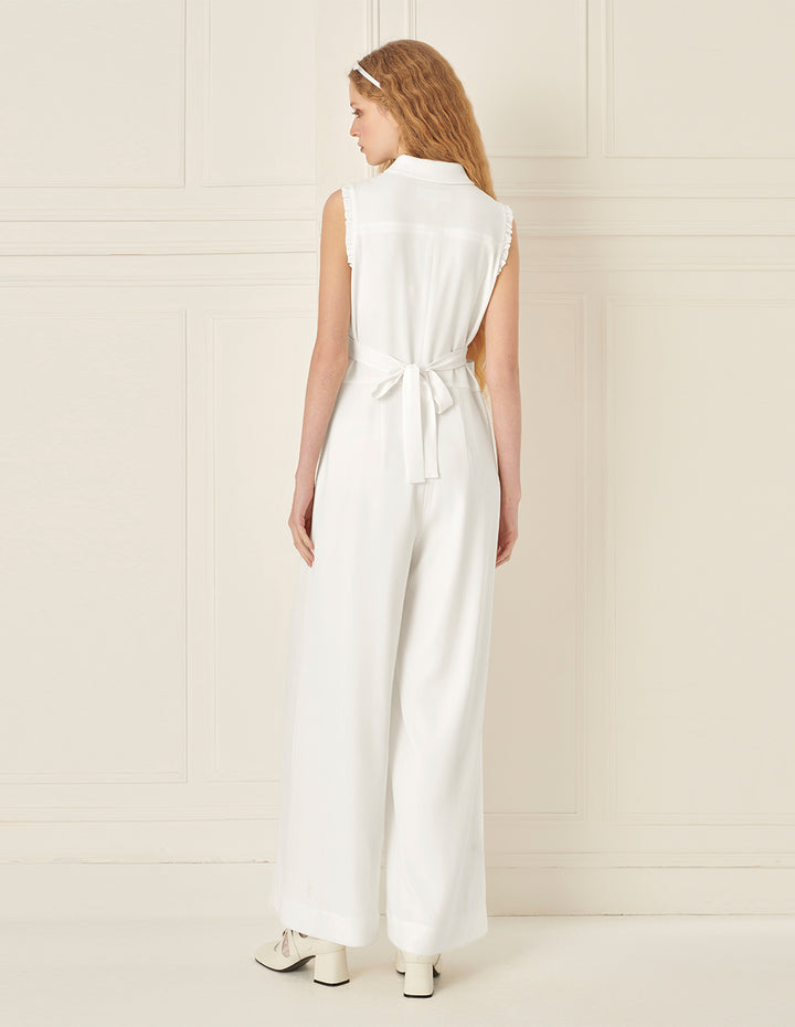 BORA AKSU Sleeveless Jumpsuit With Cut-Out Waist