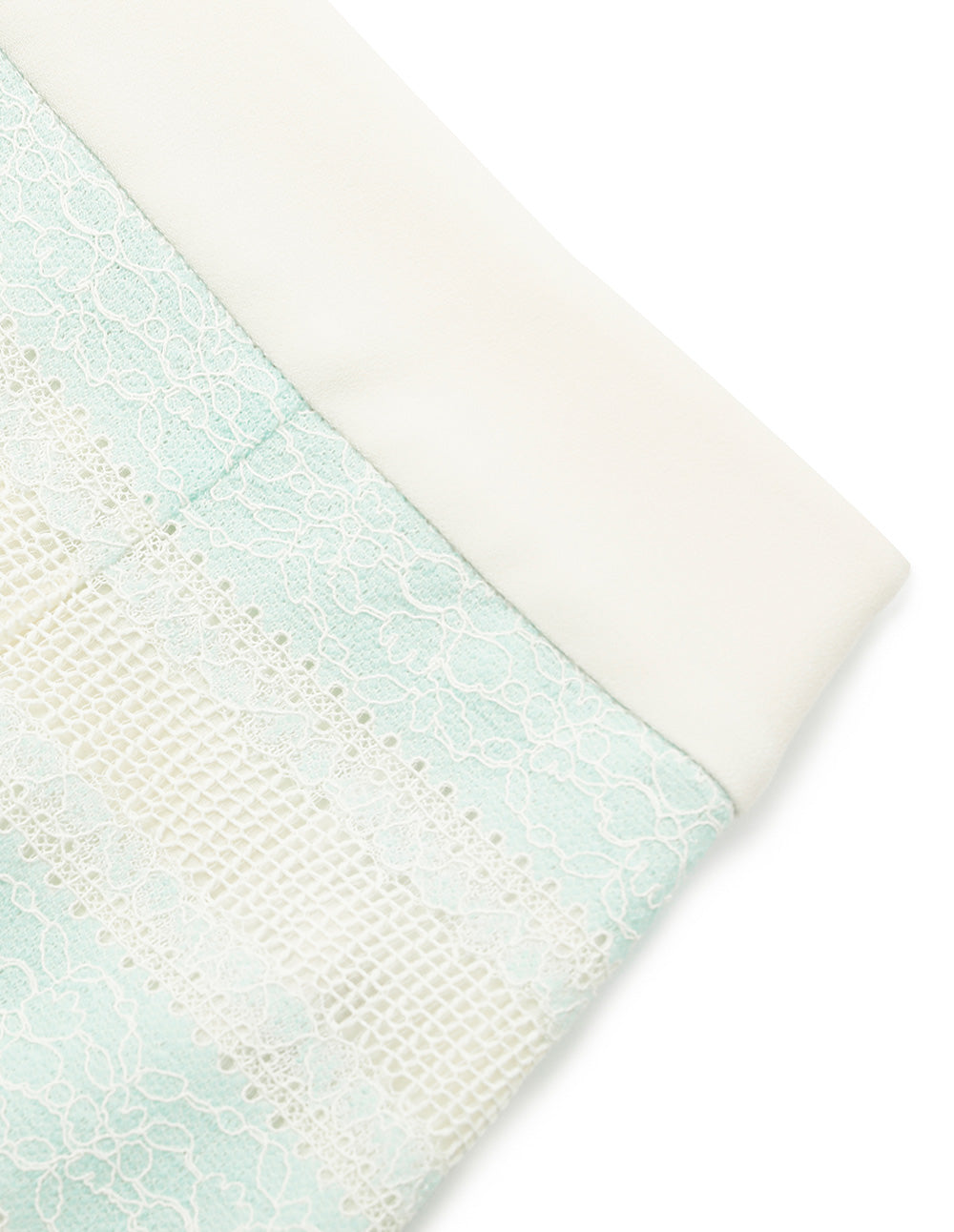 BORA AKSU Striped Straight Knee-Length Knit Skirt