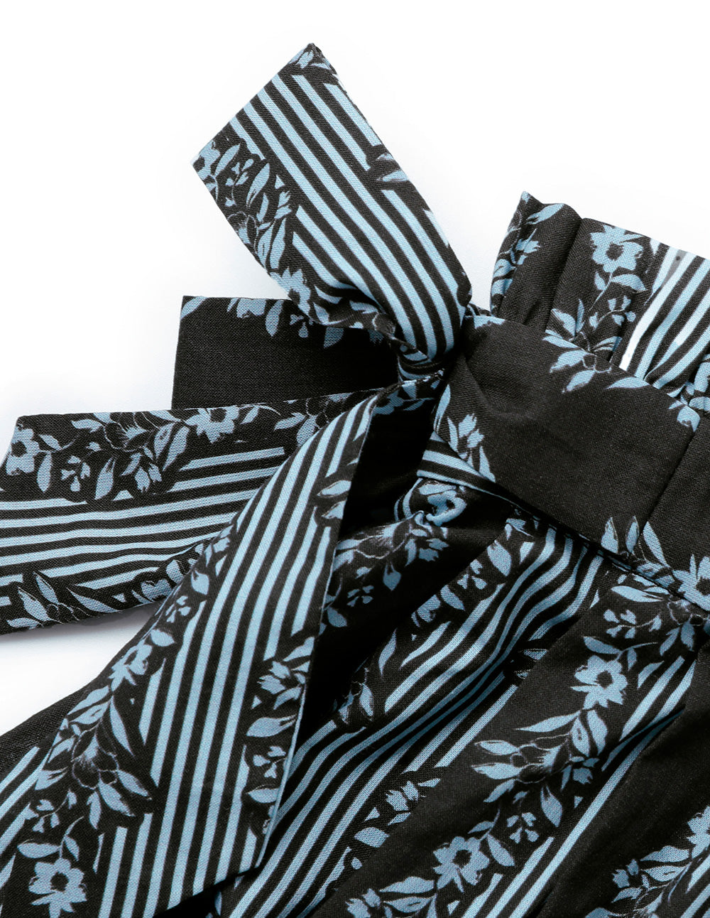 BORA AKSU Lapel Off-Shoulder Printed Shirt Top