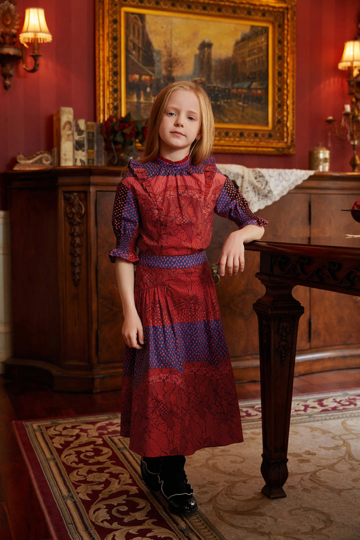 BORA AKSU KIDS Burgundy Red Skirts