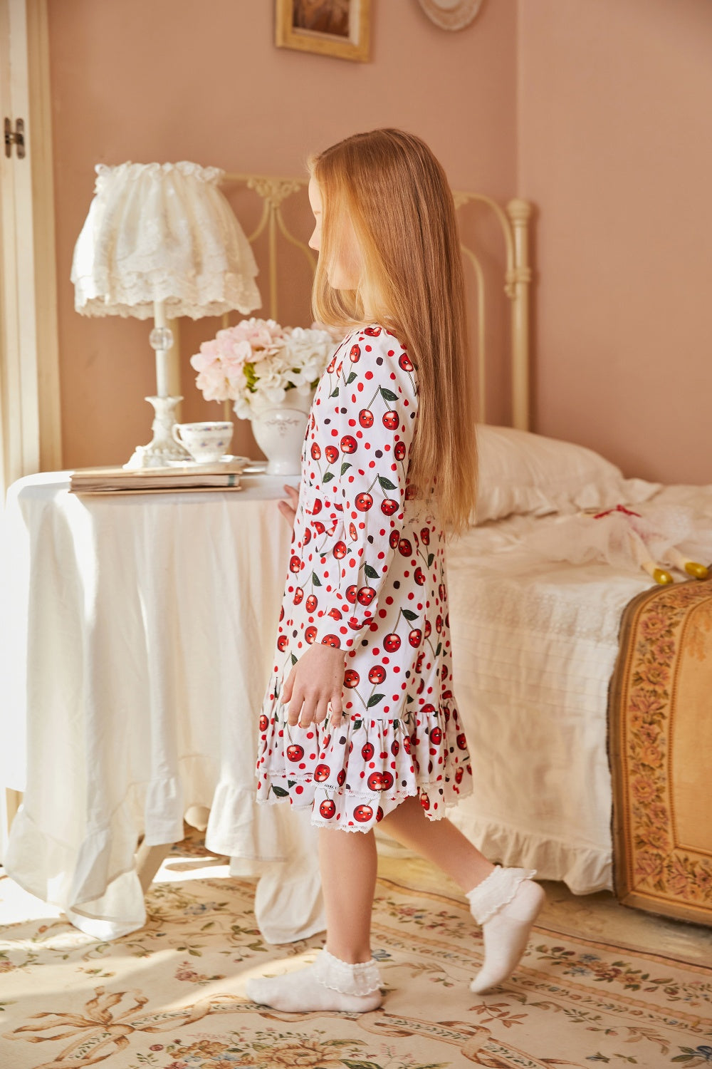 BORA AKSU KIDS Cherry Blossom Dresses