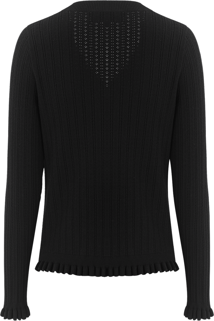BORA AKSU Black Textured Knit Cardigans