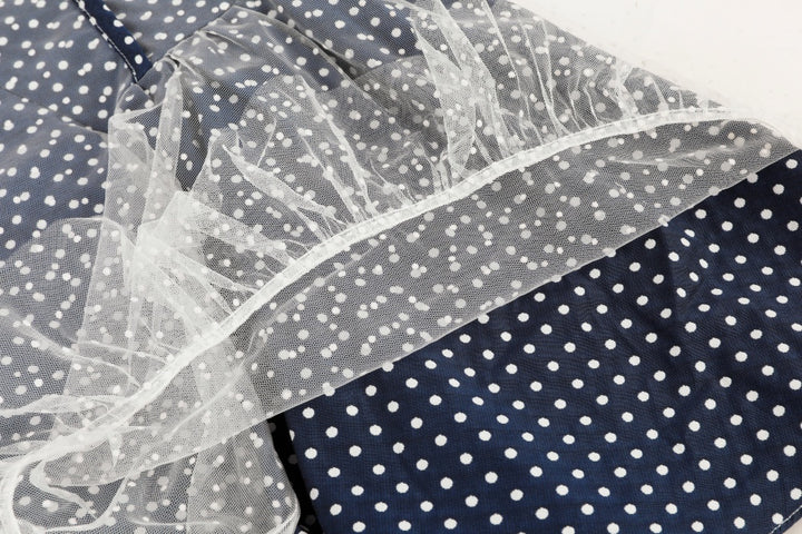 BORA AKSU KIDS Polka Dot Sheer Spring Dress