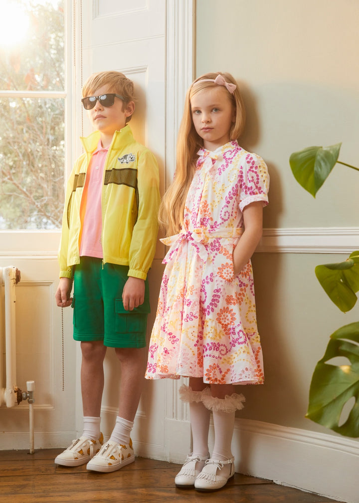 BORA AKSU KIDS Cartoon Element Spring Yellow Jacket