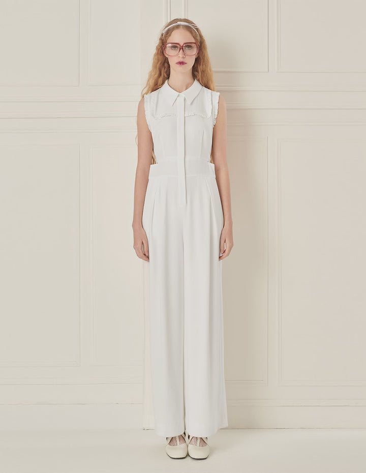 BORA AKSU Sleeveless Jumpsuit With Cut-Out Waist