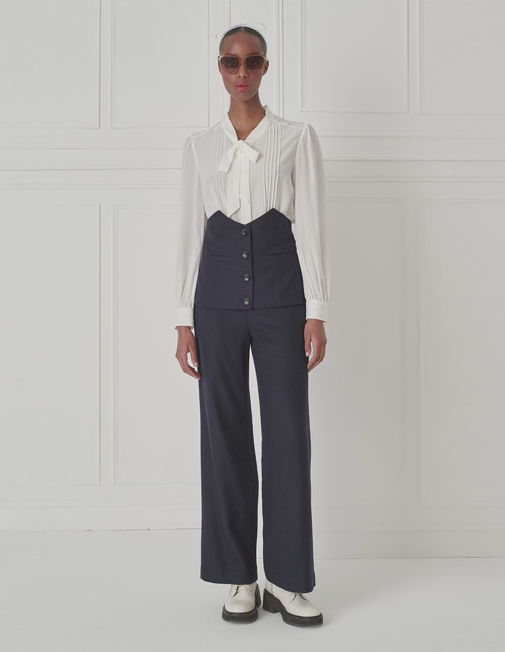 BORA AKSU High Waist Trousers