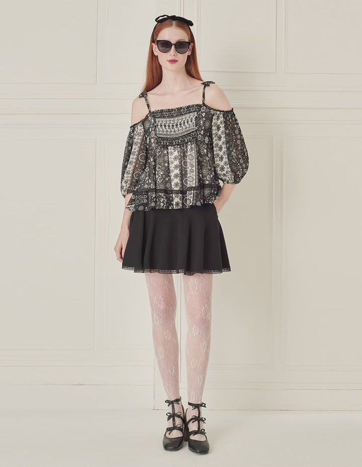 BORA AKSU V-Neck Pleated Camisole