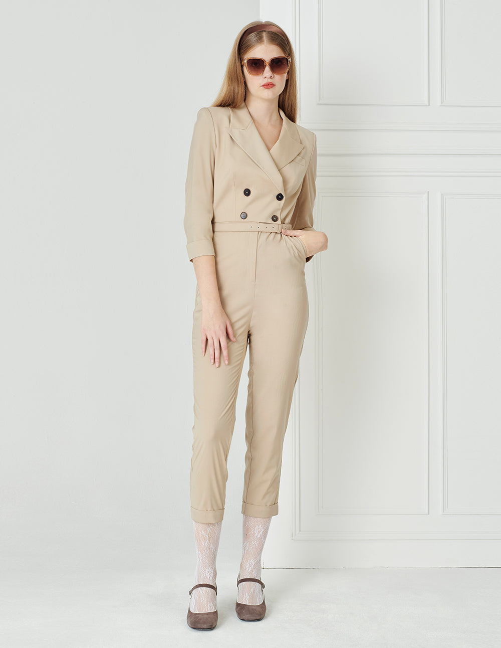BORA AKSU Tea-Tone Tailored  Design Jumpsuit