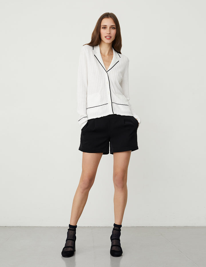 BORA AKSU Roll-Up Shorts