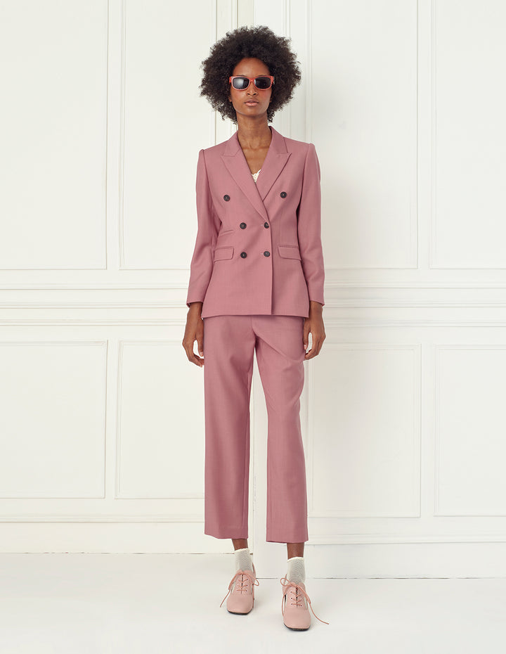 BORA AKSU Crepe Crop Leg Trousers