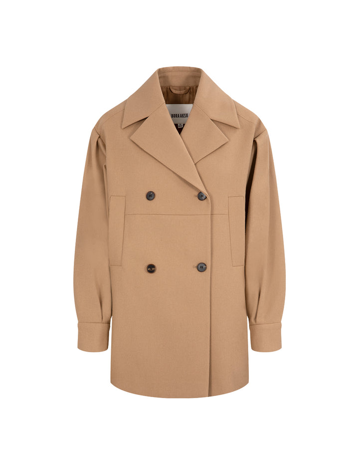 BORA AKSU British Style Retro Woollen Coat