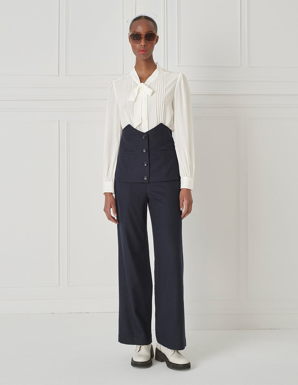 BORA AKSU High Waist Trousers