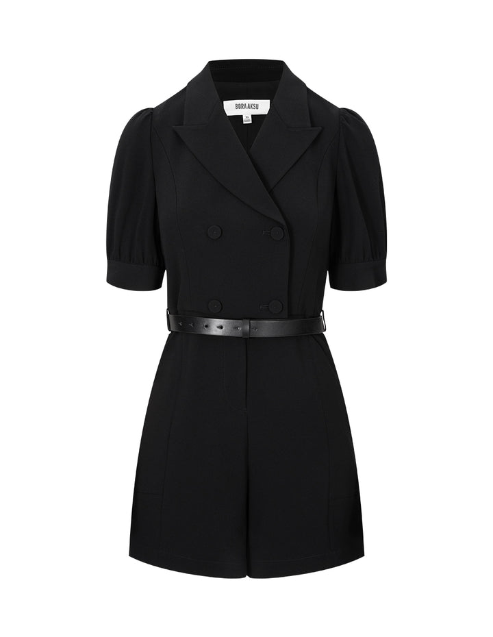 BORA AKSU Classic lapel collar suit jumpsuit