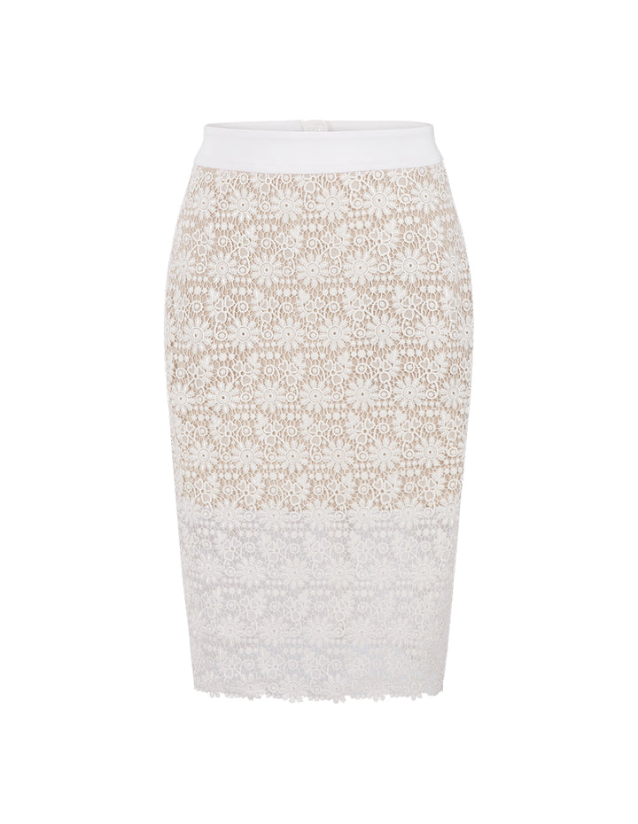 BORA AKSU French Style Elegant Lace Skirt