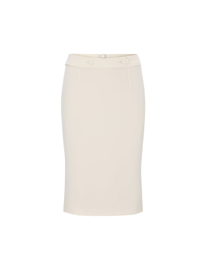 BORA AKSU Triacetate French Retro Simple All-Match Skirt
