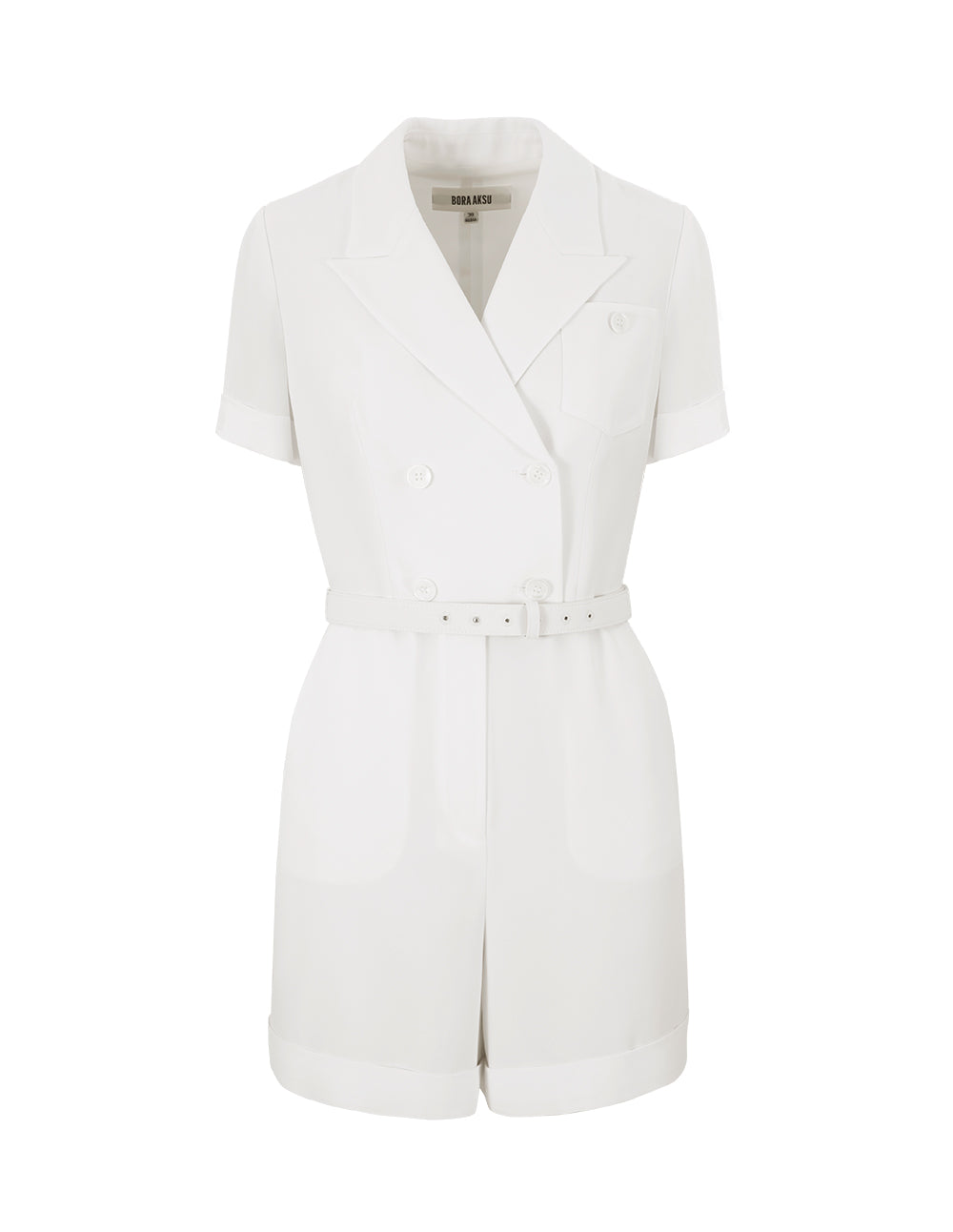 BORA AKSU Acetate Elegant Blazer Collar Jumpsuit