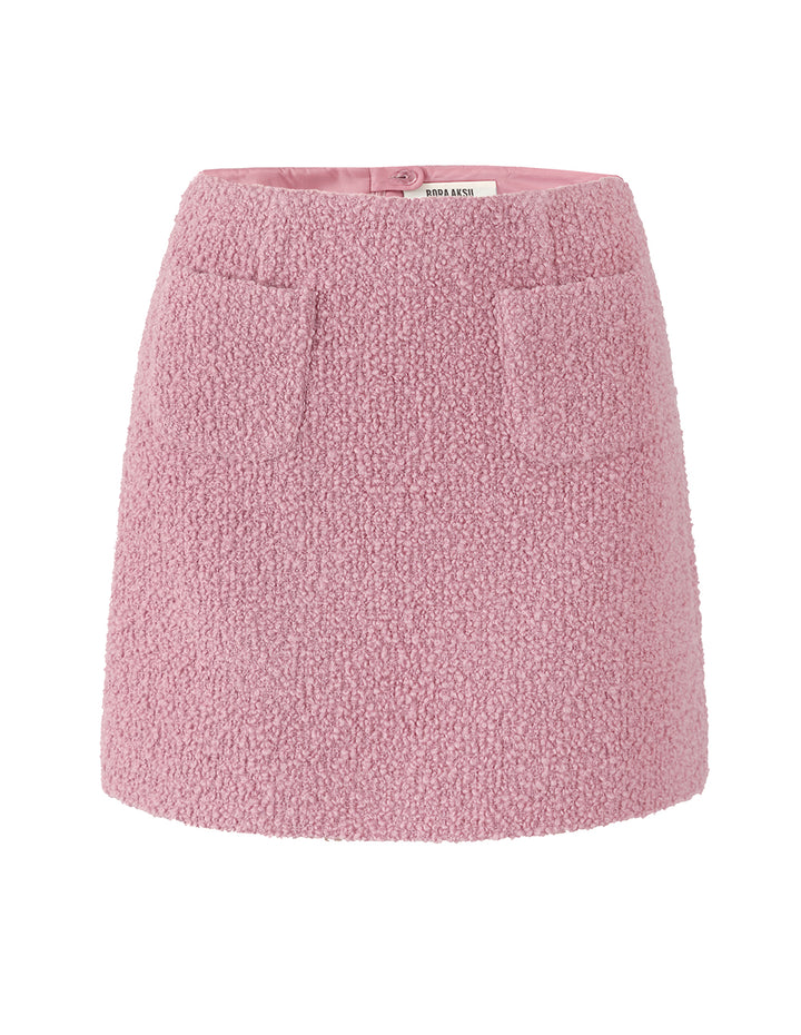 BORA AKSU Patch Pocket A-Line Mini Skirt