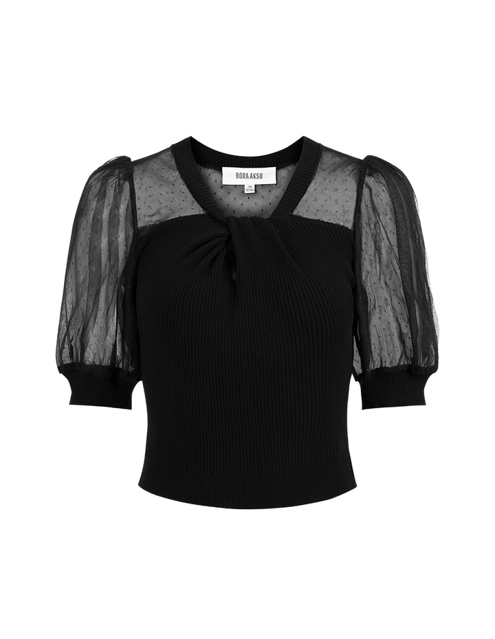 BORA AKSU Puff Sleeve Elegant Top