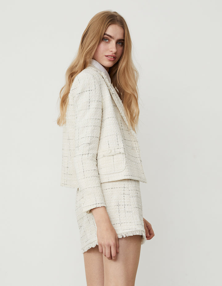 BORA AKSU TWEED MINI SKIRT