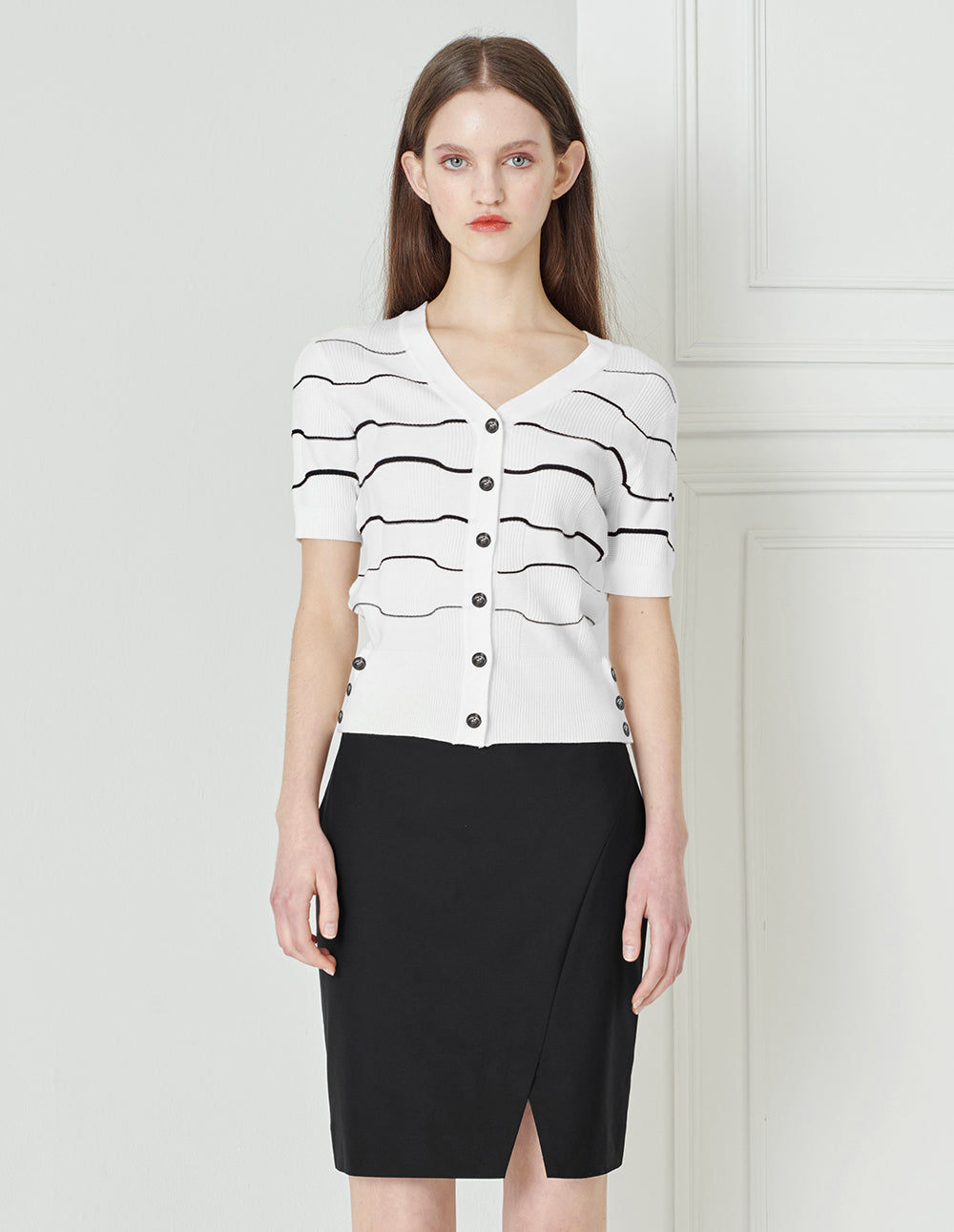 BORA AKSU Elegant Hip Package Skirt