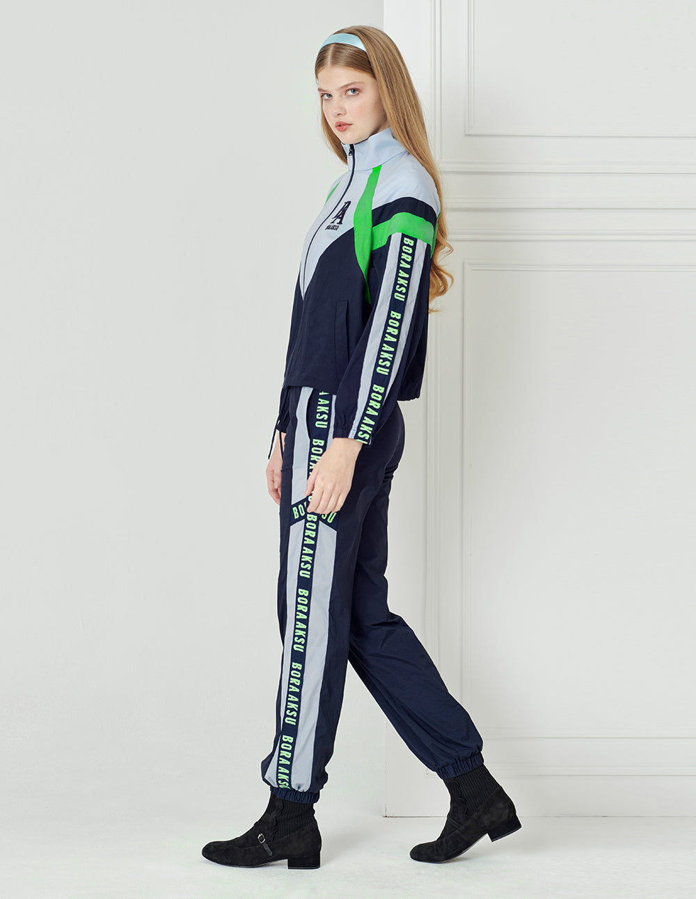 BORA AKSU Side Logo Stripe Sun Protection Casual Pants