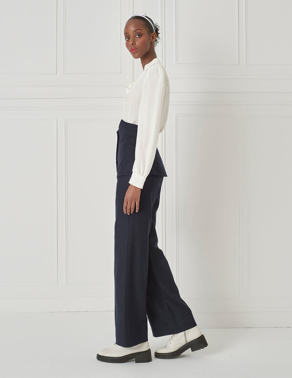 BORA AKSU High Waist Trousers