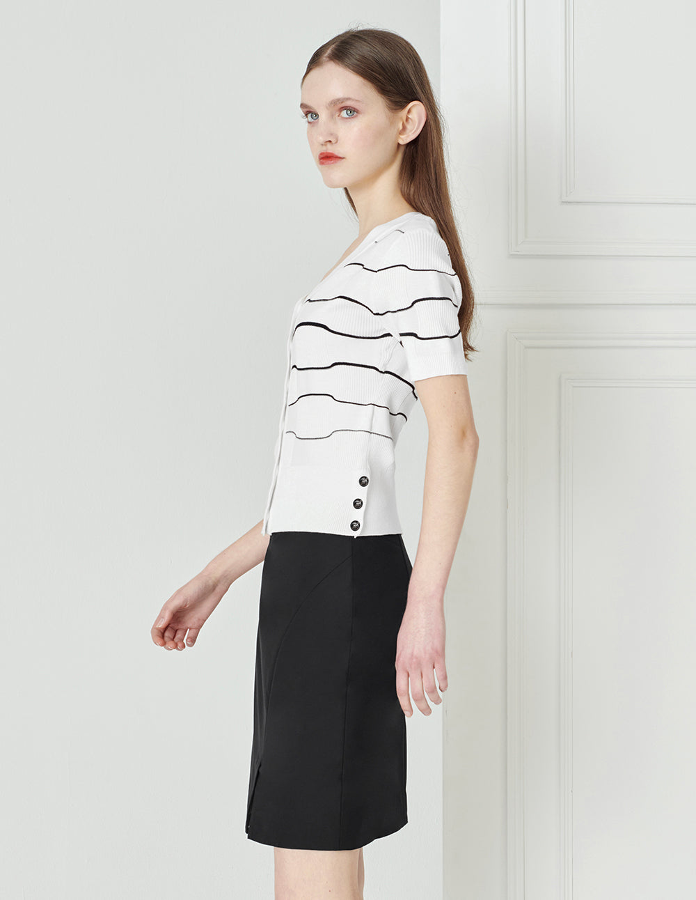 BORA AKSU Elegant Hip Package Skirt