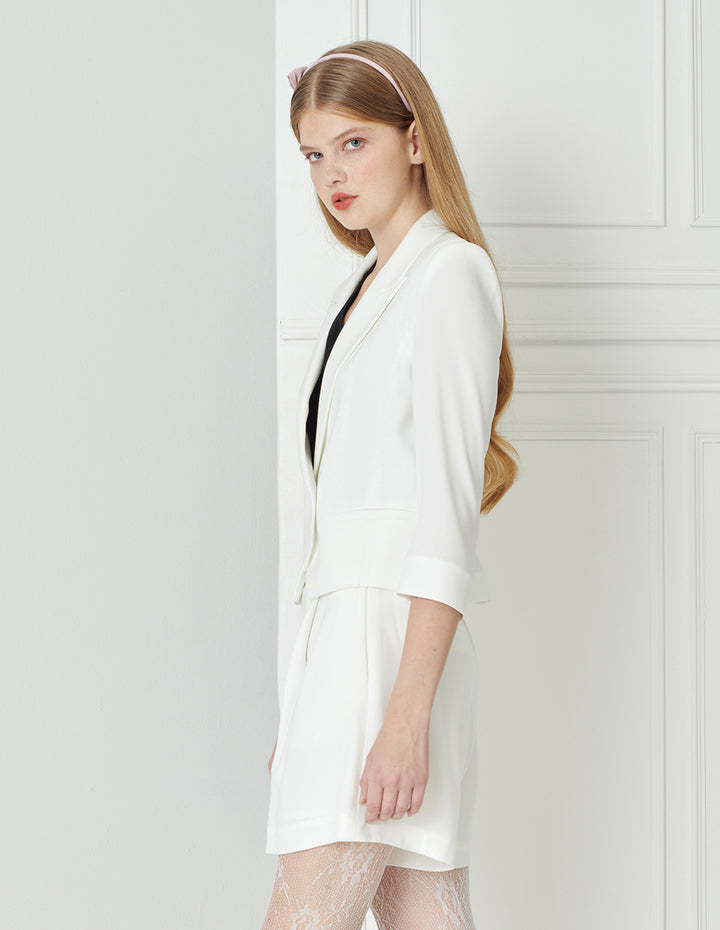 BORA AKSU All-Match Pleated Cropped Pants