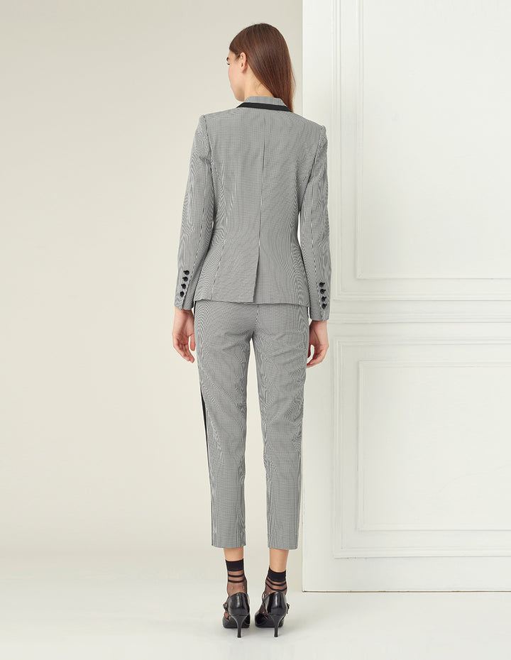 BORA AKSU Houndstooth Straight Leg Pants