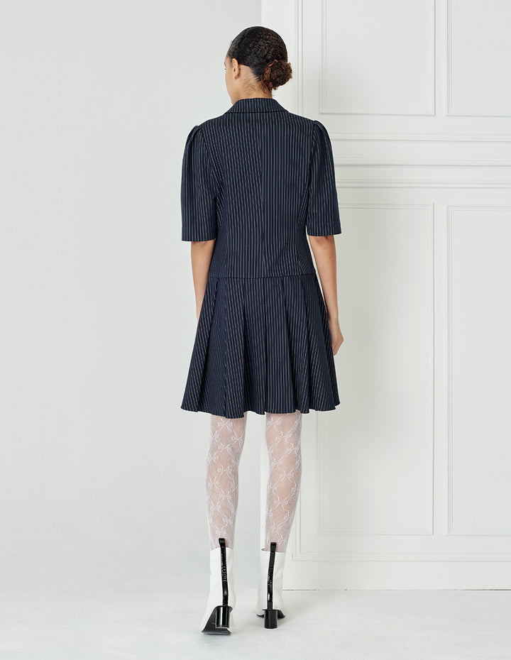 BORA AKSU Double-Breasted Lapel Dress