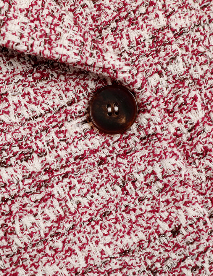 BORA AKSU Elegant Blended Tweed Blazer