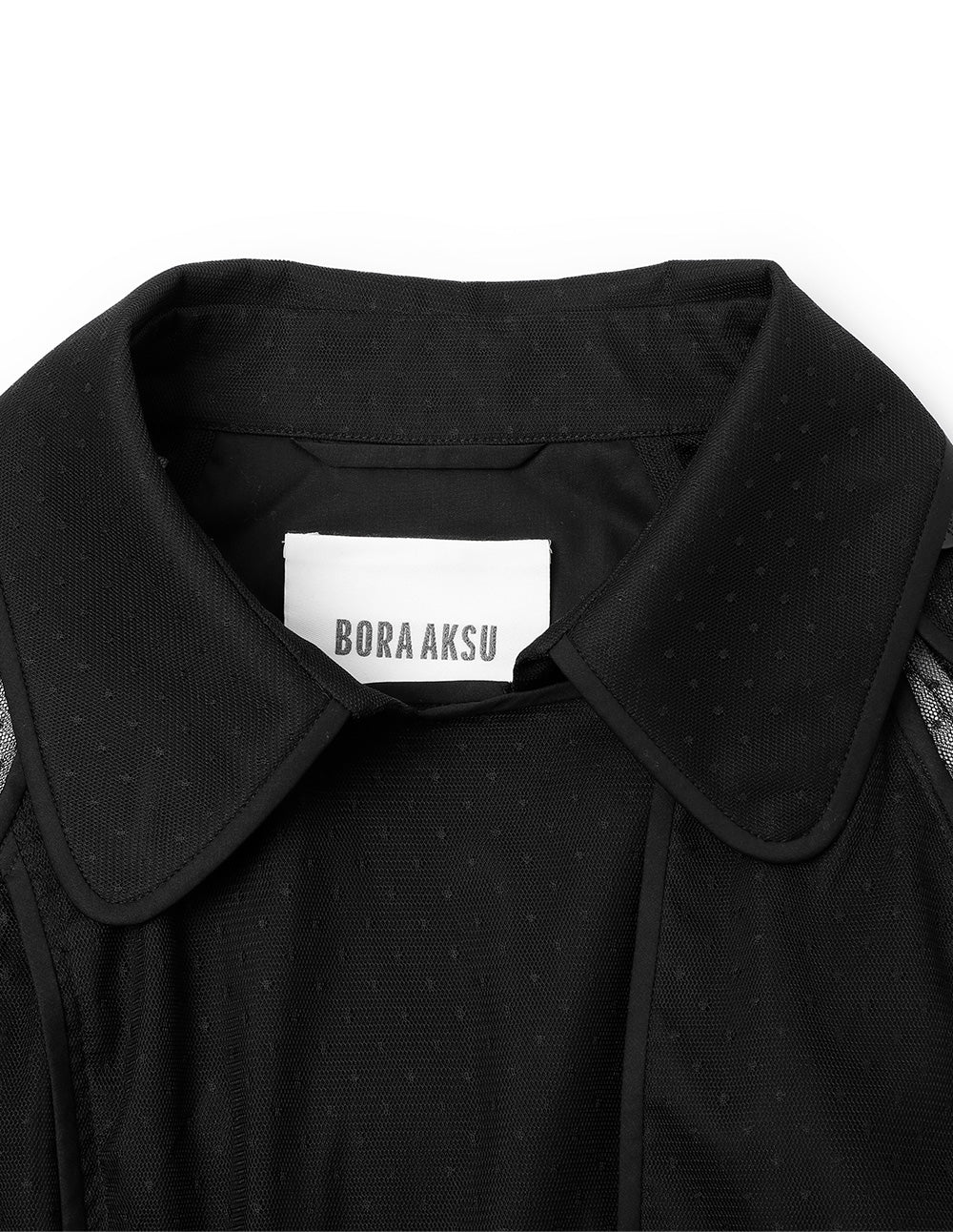 BORA AKSU Polka-Dot Tuile Splicing Windbreaker