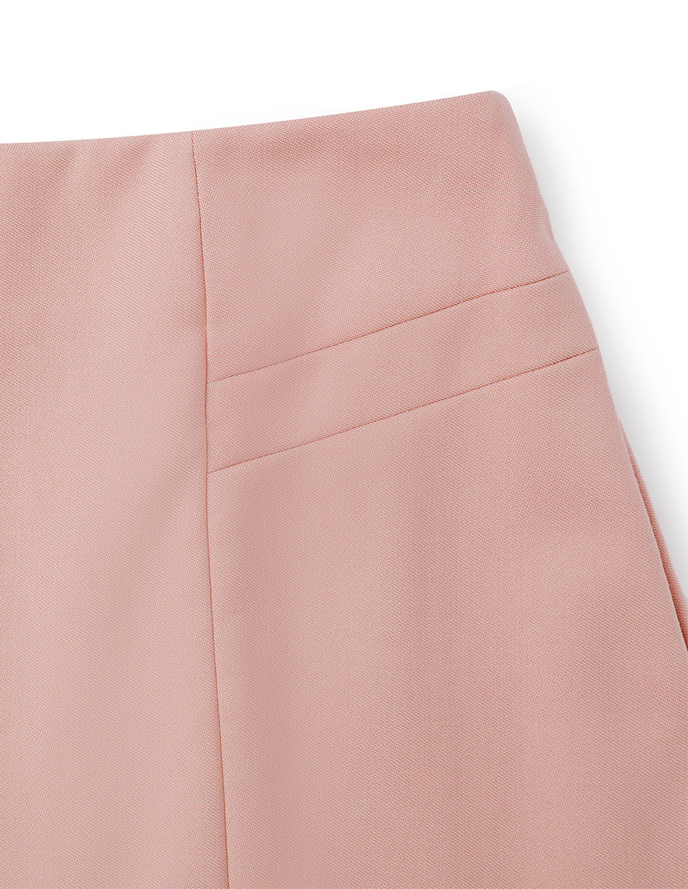 BORA AKSU Mesh Ruffle Hem Wool A-Line Skirt