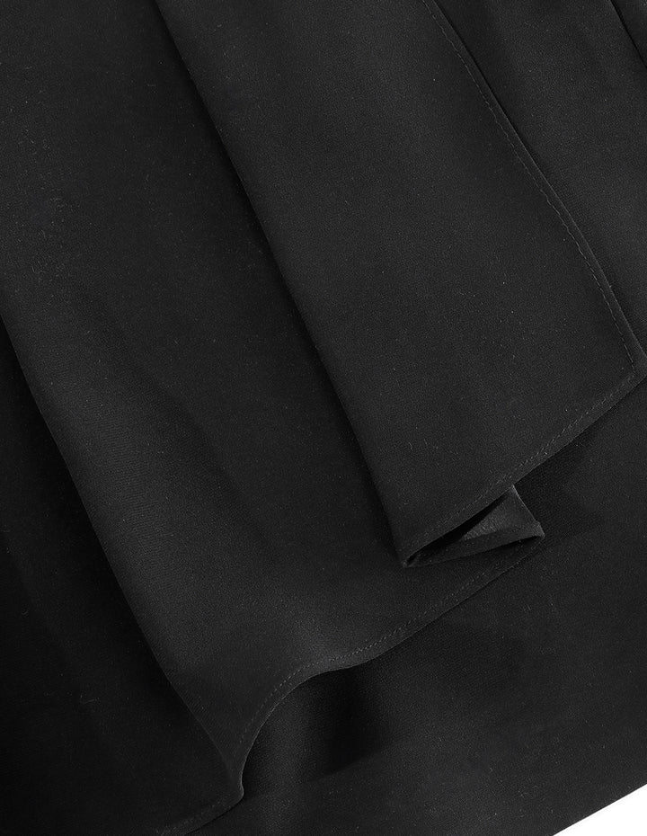 BORA AKSU pleated detail mini skirt