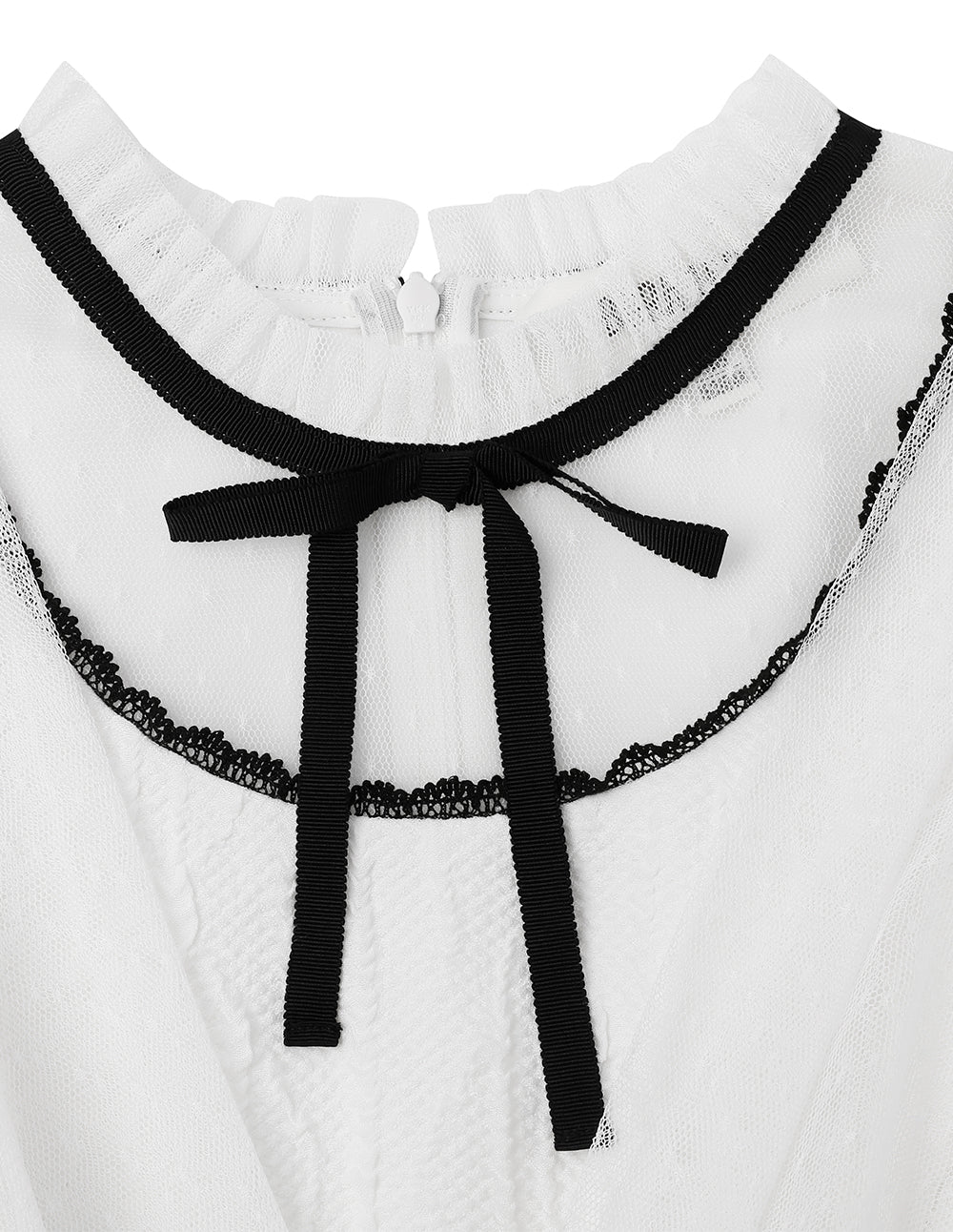 BORA AKSU Trim Knitted Dress